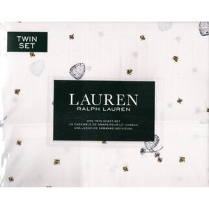 Ralph Lauren Twin Honey Bee Hive Sheet set
